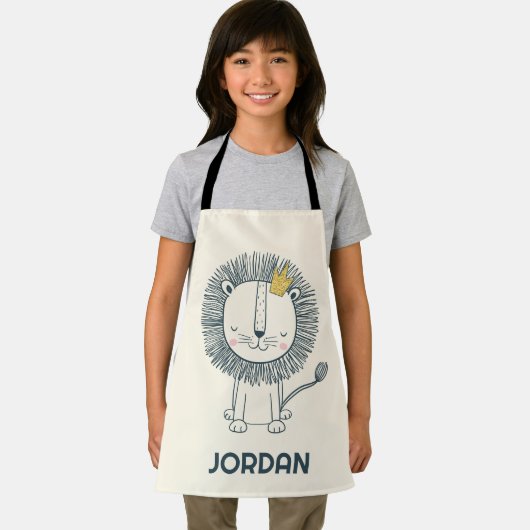 Ich bin ein kleiner König Schürze (Insitu)