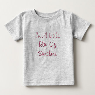 Ich bin ein kleiner Sonnenstrahl Baby T-shirt