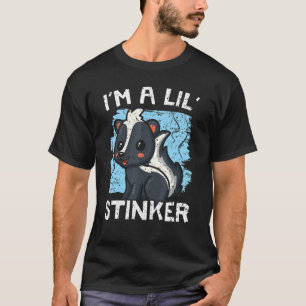 Ich bin ein kleiner Stinker-Wildtier-Tier-Stinktie T-Shirt