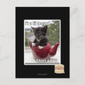 Ich bin ein kleiner Teepot Postkarte (Vorderseite)