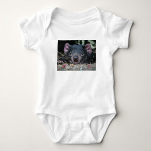 Ich bin ein kleiner Teufel Baby Strampler