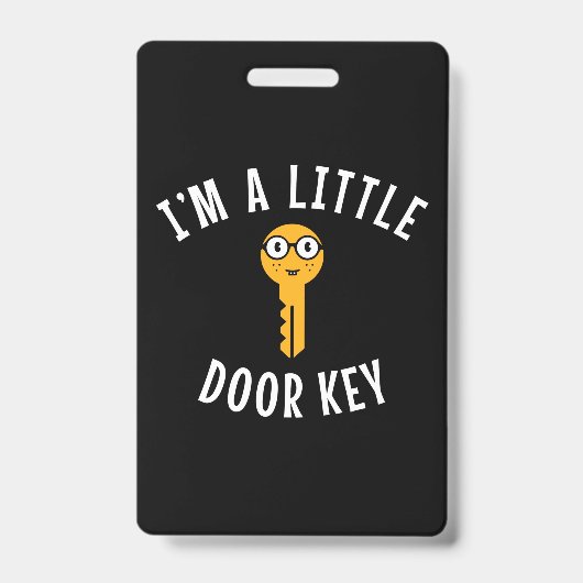 Ich bin ein kleiner Türschlüssel Ausweis (Vorderseite)
