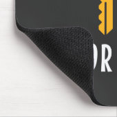 Ich bin ein kleiner Türschlüssel Mousepad (Ecke)