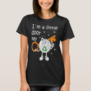 Ich bin ein kleiner Türschlüssel Recycle Ocean Fam T-Shirt