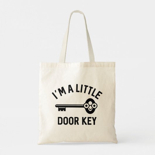 Ich bin ein kleiner Türschlüssel Tragetasche (Rückseite)