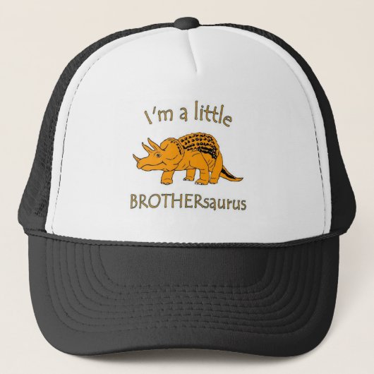 Ich bin ein kleines brothersaurus truckerkappe (Vorderseite)