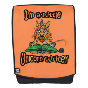 Ich bin ein kleines Einhorn-Writer-Back-Pack Rucksack