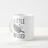 Ich bin ein kleines Geschwätz Kaffeetasse (Vorderseite Links)