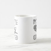 Ich bin ein kleines Geschwätz Kaffeetasse (Mittel)