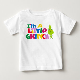 Ich bin ein kleines Grinch-Buntgrafik Baby T-shirt