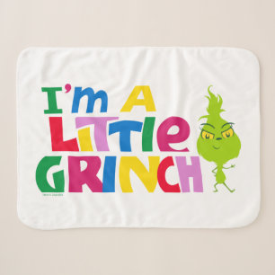Ich bin ein kleines Grinch-Buntgrafik Sherpadecke