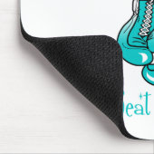 Ich bin ein Knock-out, dass ich Gebärmutterhalskre Mousepad (Ecke)