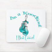 Ich bin ein Knock-out, dass ich Gebärmutterhalskre Mousepad (Mit Mouse)