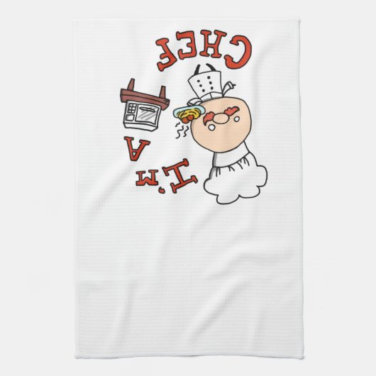 Ich bin ein Koch! Handtuch (Vertikal)