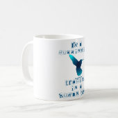 Ich bin ein Kolibri Kaffeetasse (Vorderseite Links)