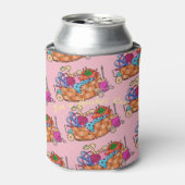 "Ich bin ein Korbfall" Dosenkühler (Kanne Vorderseite)