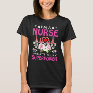 Ich bin ein Krankenpfleger. Was ist dein Superheld T-Shirt