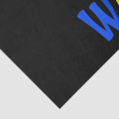 Ich bin ein Krieger Autismus Familie Dinosaurier A Seidenpapier (Detail)