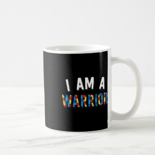Ich bin ein Krieger-Autismus Familie Puzzle Autism Kaffeetasse