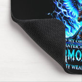 Ich bin ein Krieger der Gottesrüstung Christlich Mousepad (Ecke)