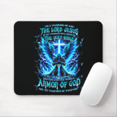 Ich bin ein Krieger der Gottesrüstung Christlich Mousepad (Mit Mouse)