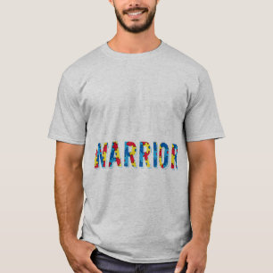 Ich bin ein Krieger-Design. Lege das Puzzleteil au T-Shirt