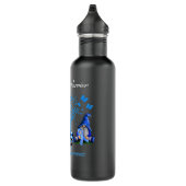 Ich bin ein Krieger-Diabetes-Bewusstsein Edelstahlflasche (Rechts)