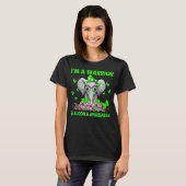 Ich bin ein Krieger GLAUCOMA AWARENESS T-Shirt (Vorne ganz)
