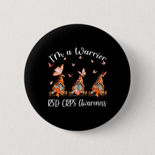 Ich bin ein Krieger-Rsd-Crps-Bewusstseinsgewinner Button