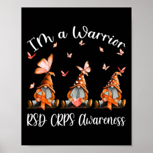 Ich bin ein Krieger-Rsd-Crps-Bewusstseinsgewinner Poster