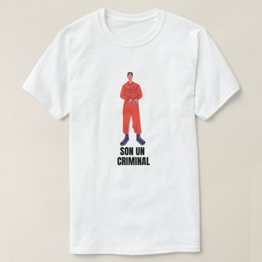 Ich bin ein Krimineller in Galicien - Sohn eines V T-Shirt (Design vorne)