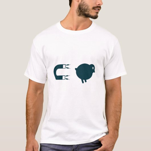 Ich bin ein Kükenmagnet! T-Shirt (Vorderseite)