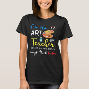 Ich bin ein Kunstlehrer, genau wie ein normaler Le T-Shirt