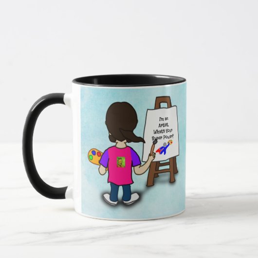 ICH BIN EIN KÜNSTLER... TASSE (Links)