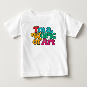 Ich bin ein Kunstwerk Baby T-shirt