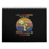 Ich bin ein Langläufer-Funny-Turtle-Lover-Lauf Kalender (Titelbild)