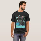 Ich bin ein launischer Katzenprogrammierer Grafik T-Shirt (Vorne ganz)