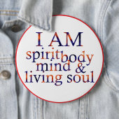 Ich bin ein lebendiges Soul I Eng I Button (Beispiel)