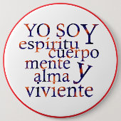 Ich bin ein lebendiges Soul I Esse I Button (Vorderseite)