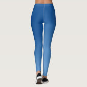 Ich bin ein Leggings, der blaue Gradient Digger Leggings (Rückseite)
