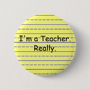 Ich bin ein Lehrer., wirklich Button