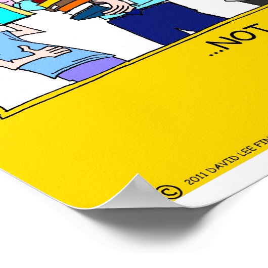 Ich bin ein Lehrerposter Poster (Ecke)