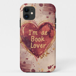 Ich bin ein leichtes Herz-Shaped Mobile Case