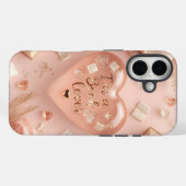 Ich bin ein leichtes Herz-Shaped Mobile Case (Rückseite (Horizontal))