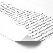 Ich bin ein Lighthouse Gedicht von Marius Alexandr Fotodruck (Ecke)