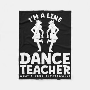 Ich bin ein Line-Tanzlehrer Was ist deine Supermac Fleecedecke