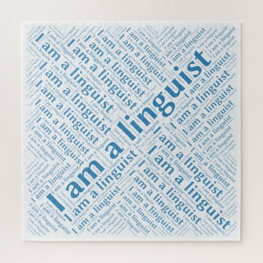 Ich bin ein Linguist-Puzzle Puzzle (Vertikal)