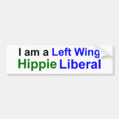 Ich bin ein links autoaufkleber (Vorne)