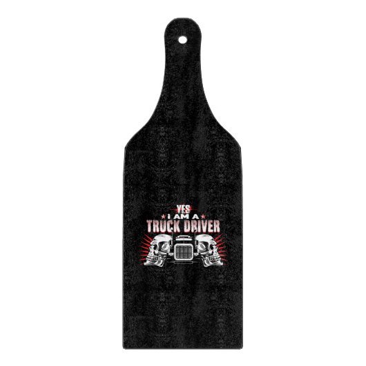 Ich bin ein LKW Schneidebrett (Vorderseite)