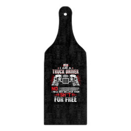 Ich bin ein LKW Schneidebrett